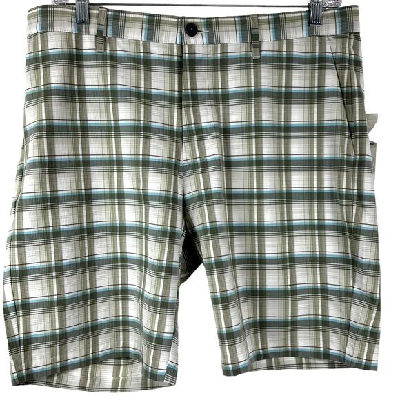 Tommy Bahama NWT Ocean Ombre Khaki Golf Shorts Men's Size 38 Quick Drying UPF 30 - Picture 2 of 12